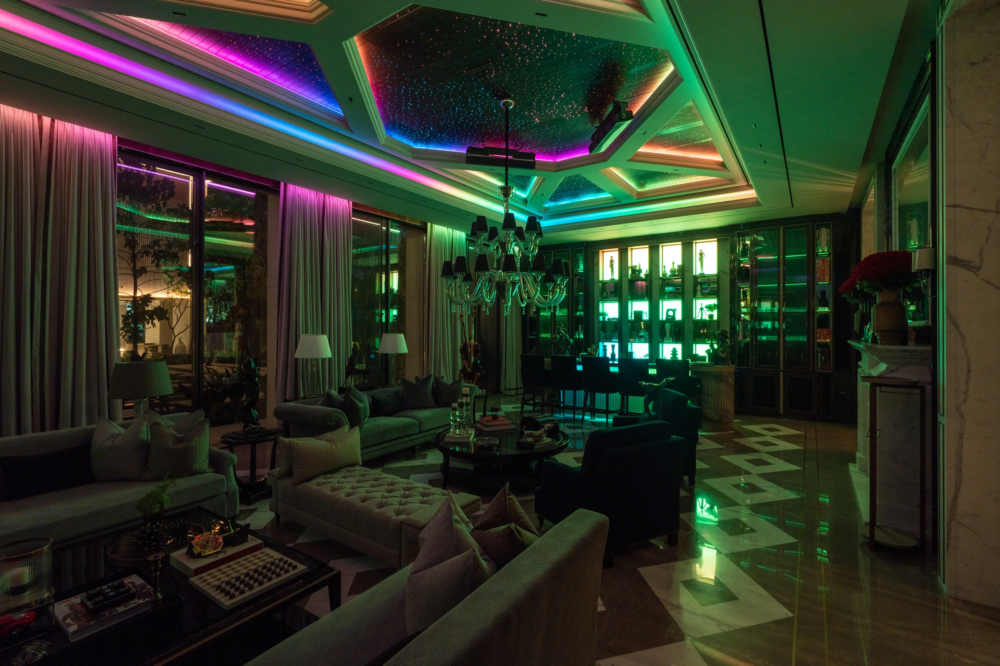 Dynamic Lighting by MCBEE — luxury project photography