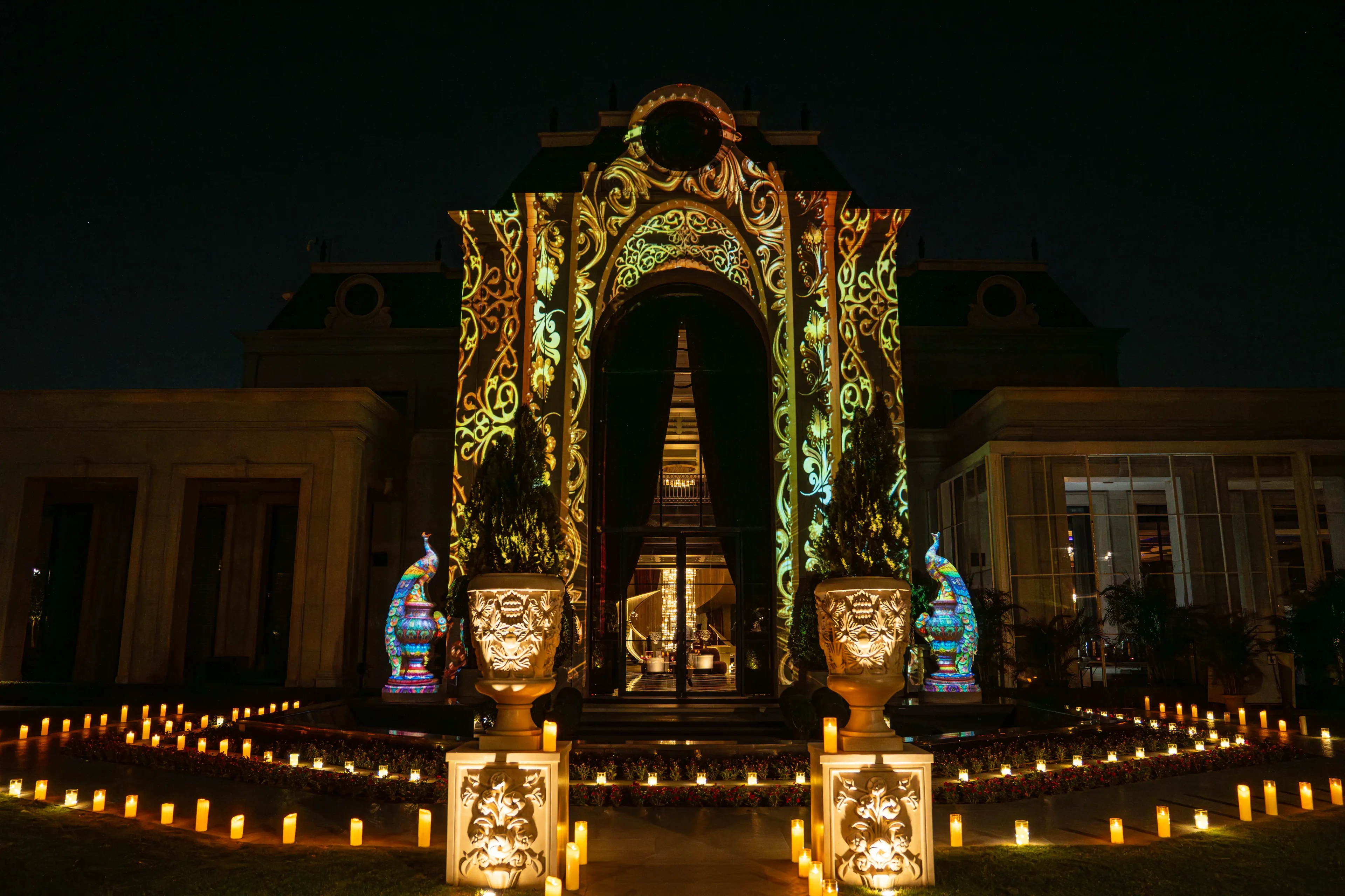Projection Mapping by MCBEE — luxury project photography